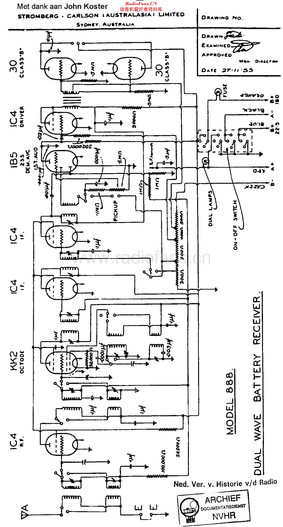 StrombergCarlson_888维修电路原理图.pdf_第1页