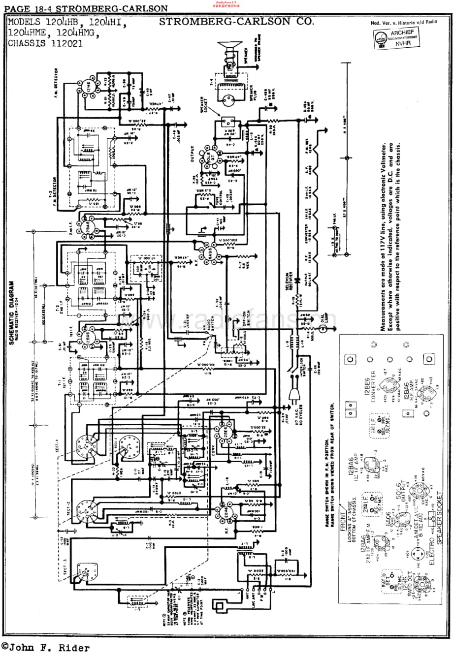 StrombergCarlson_1204维修电路原理图.pdf_第1页