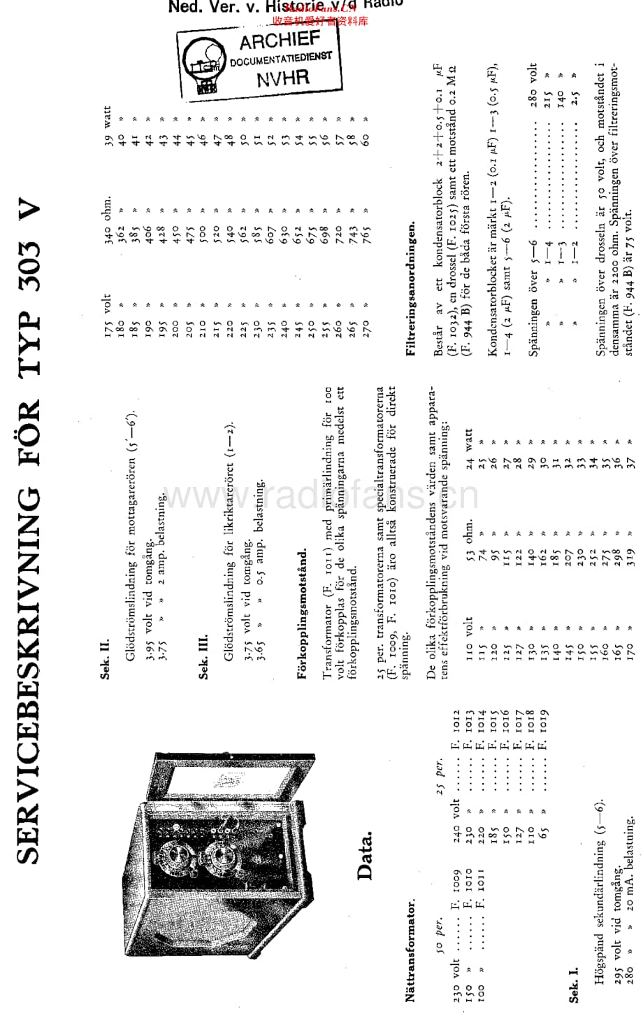 SRA_303V维修电路原理图.pdf_第1页