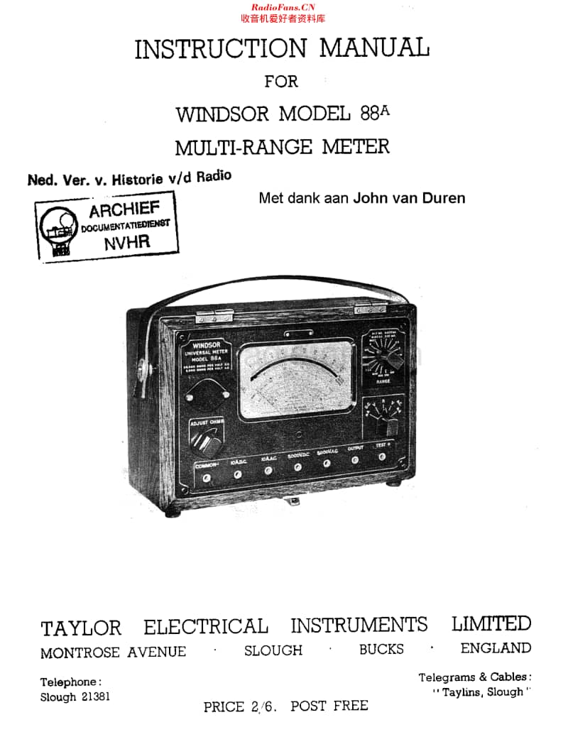 Taylor_88A维修电路原理图.pdf_第1页