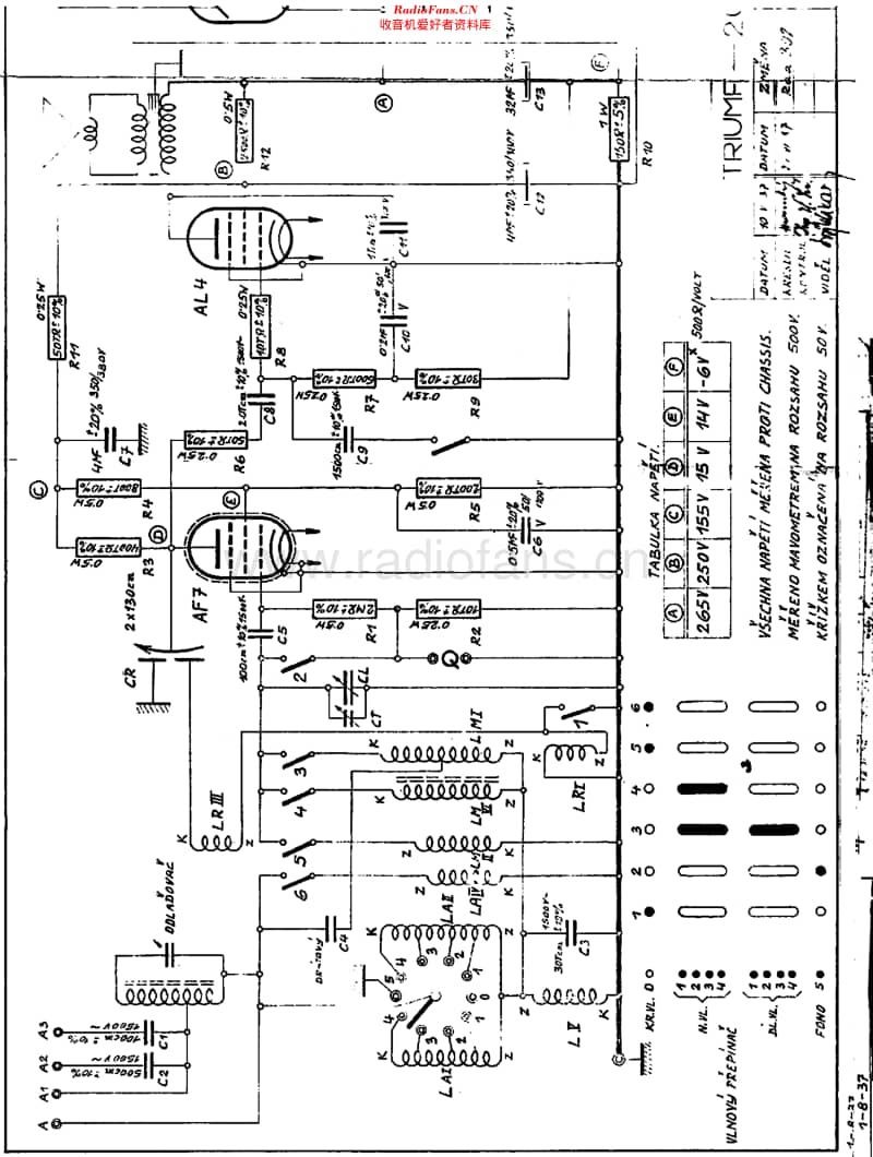 Telegrafia_Triumf20维修电路原理图.pdf_第1页