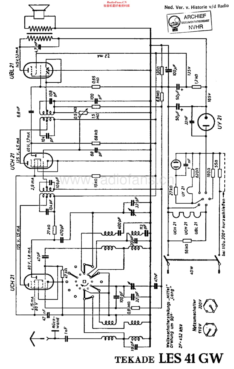 TeKaDe_LES41GW维修电路原理图.pdf_第1页