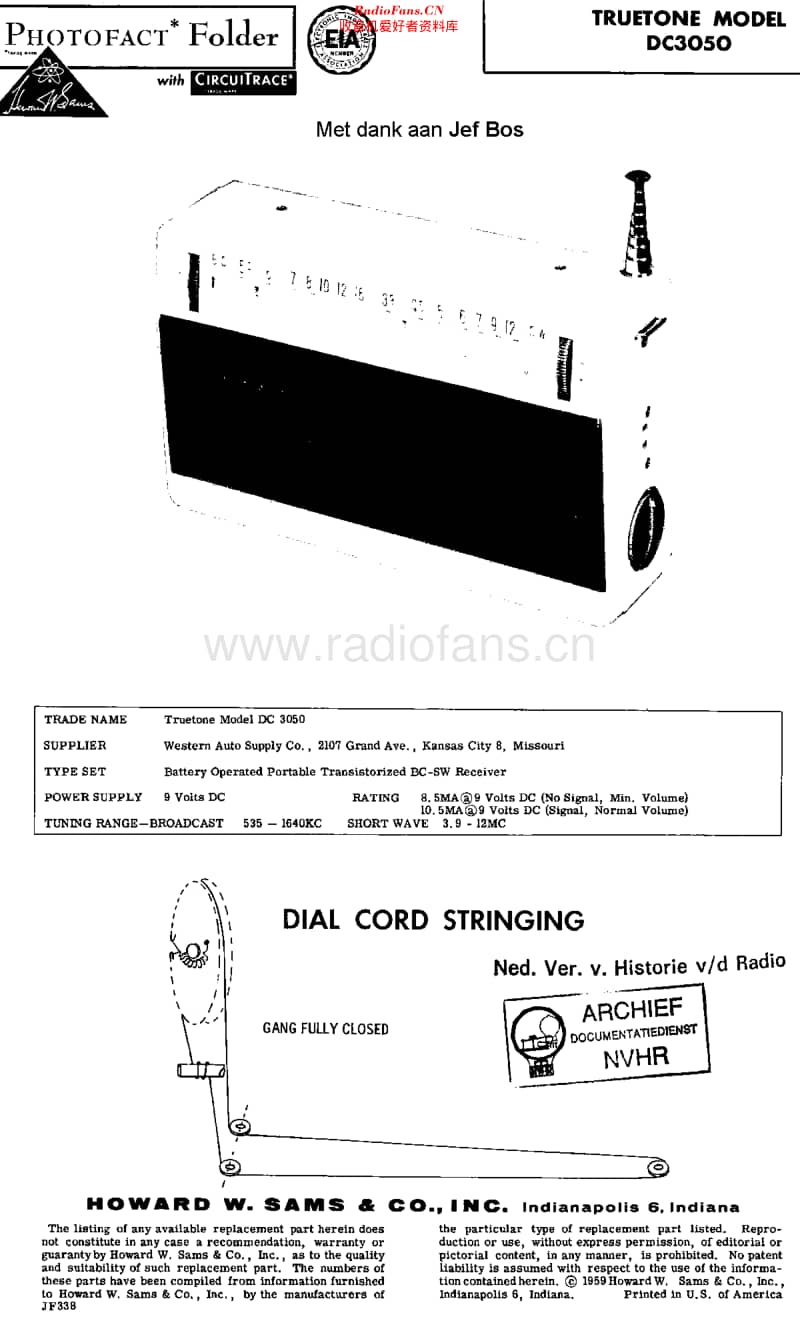 Truetone_DC3050维修电路原理图.pdf_第1页