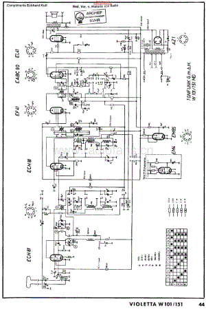 Tonfunk_W101维修电路原理图.pdf