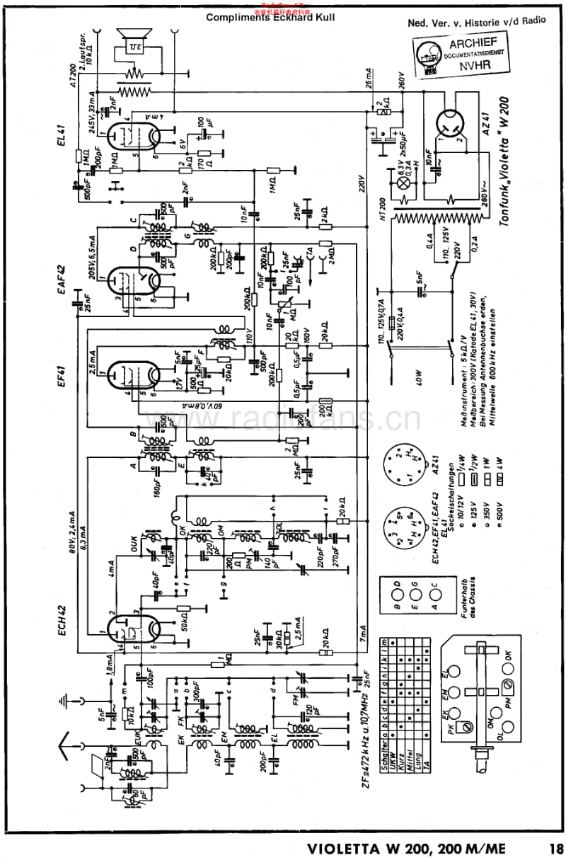 Tonfunk_W200维修电路原理图.pdf_第1页