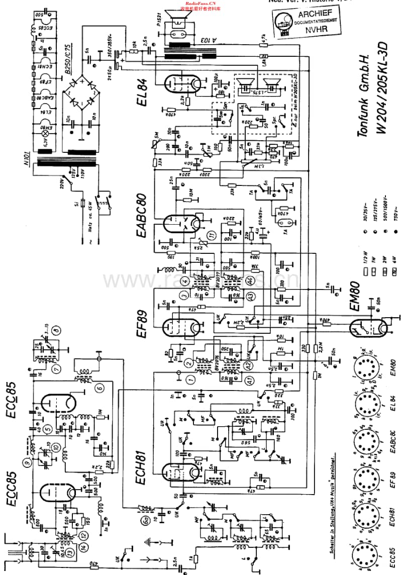 Tonfunk_W204维修电路原理图.pdf_第1页