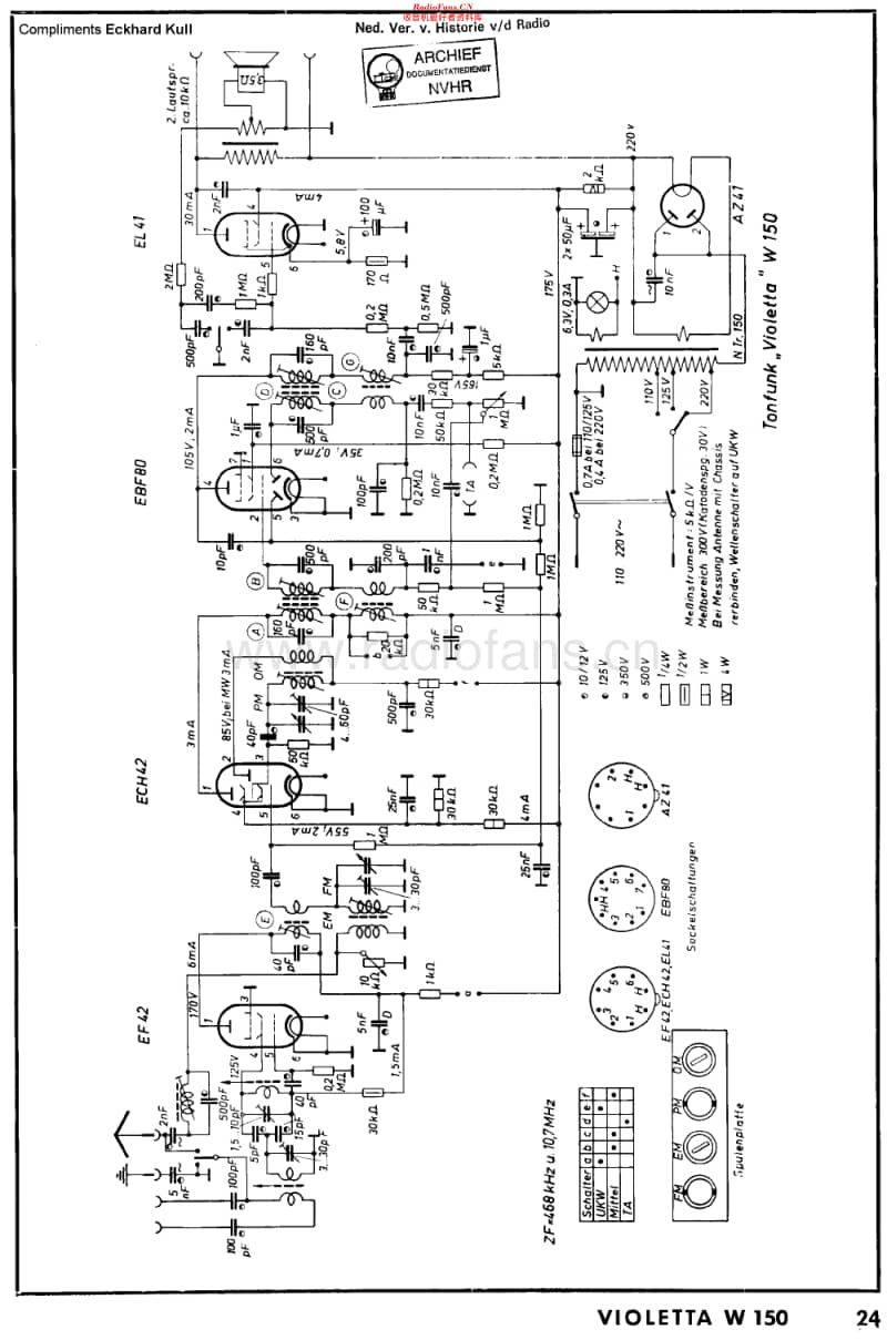 Tonfunk_W150维修电路原理图.pdf_第1页
