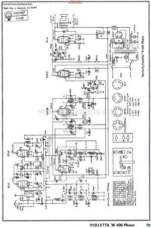 Tonfunk_W400维修电路原理图.pdf
