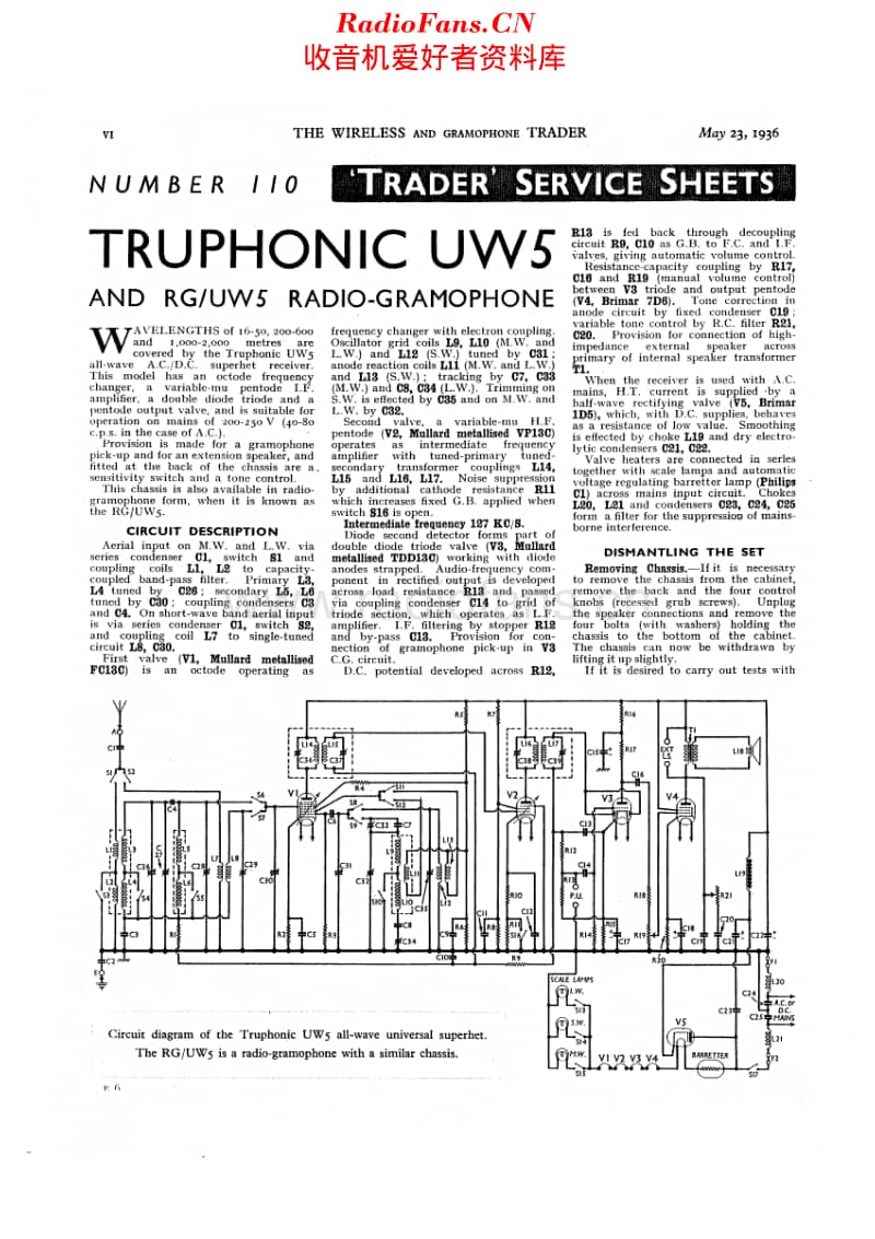 Truphonic_UW5维修电路原理图.pdf_第1页