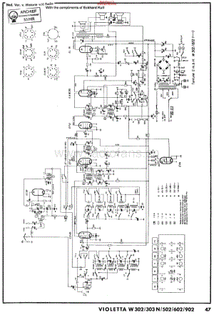 Tonfunk_W302维修电路原理图.pdf