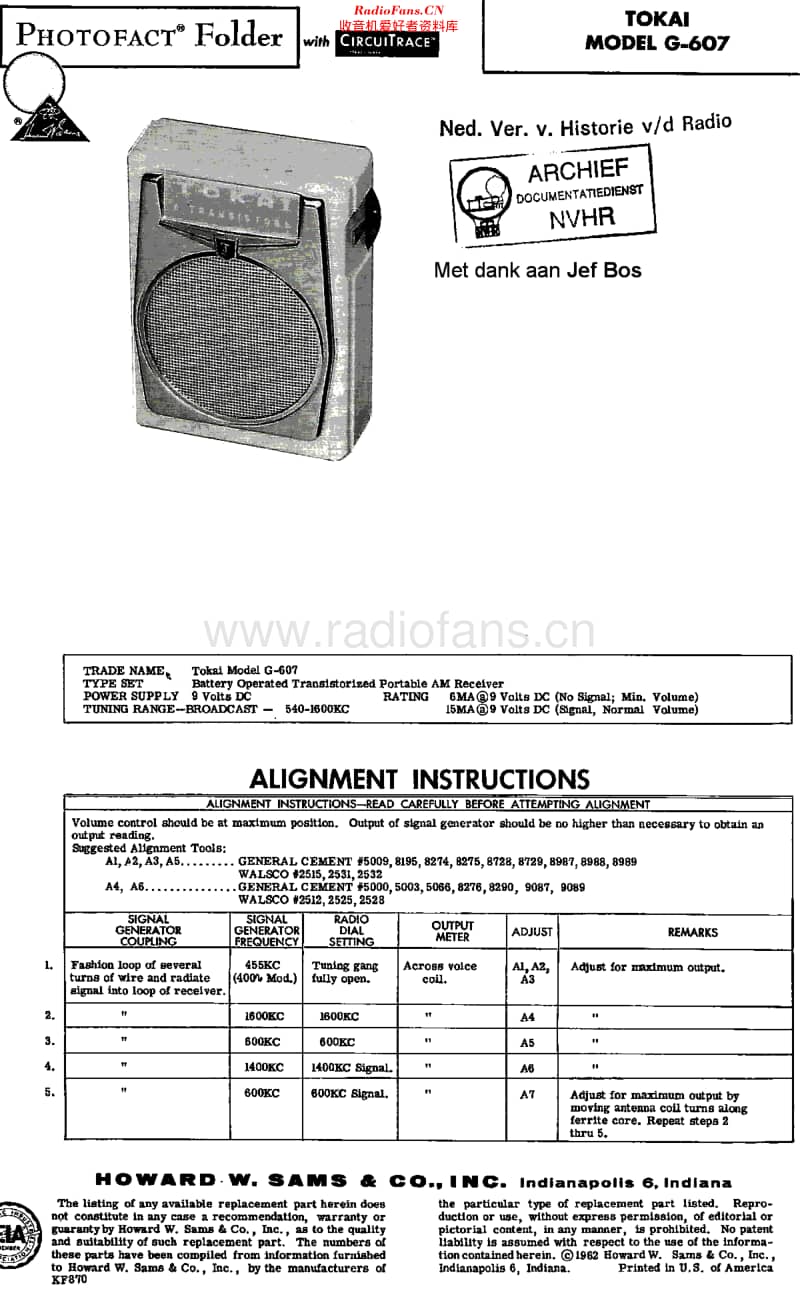 Tokai_G607维修电路原理图.pdf_第1页