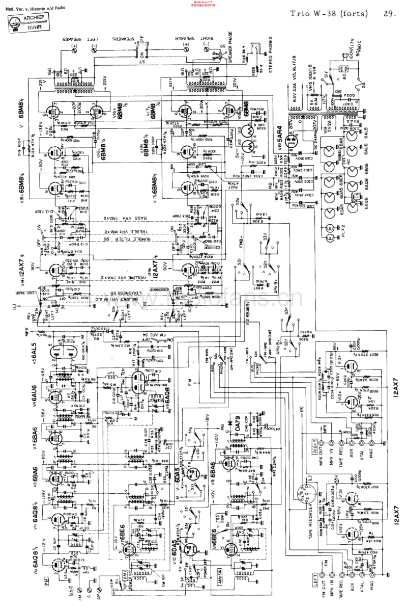 TrioKenwood_W38维修电路原理图.pdf_第1页