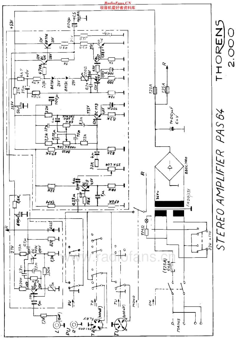 Thorens_2000维修电路原理图.pdf_第3页