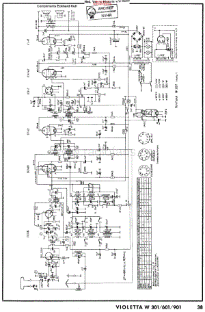 Tonfunk_W301维修电路原理图.pdf