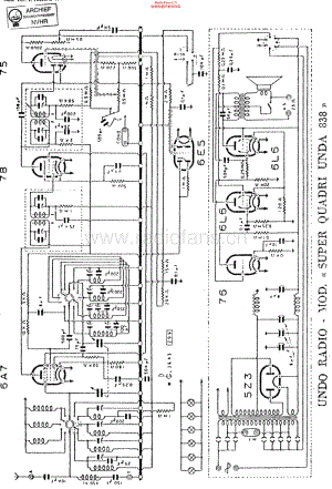 Unda_838维修电路原理图.pdf