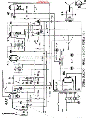 Unda_MU50维修电路原理图.pdf