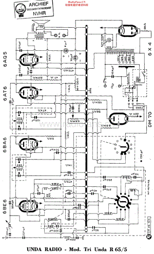 Unda_65-5维修电路原理图.pdf