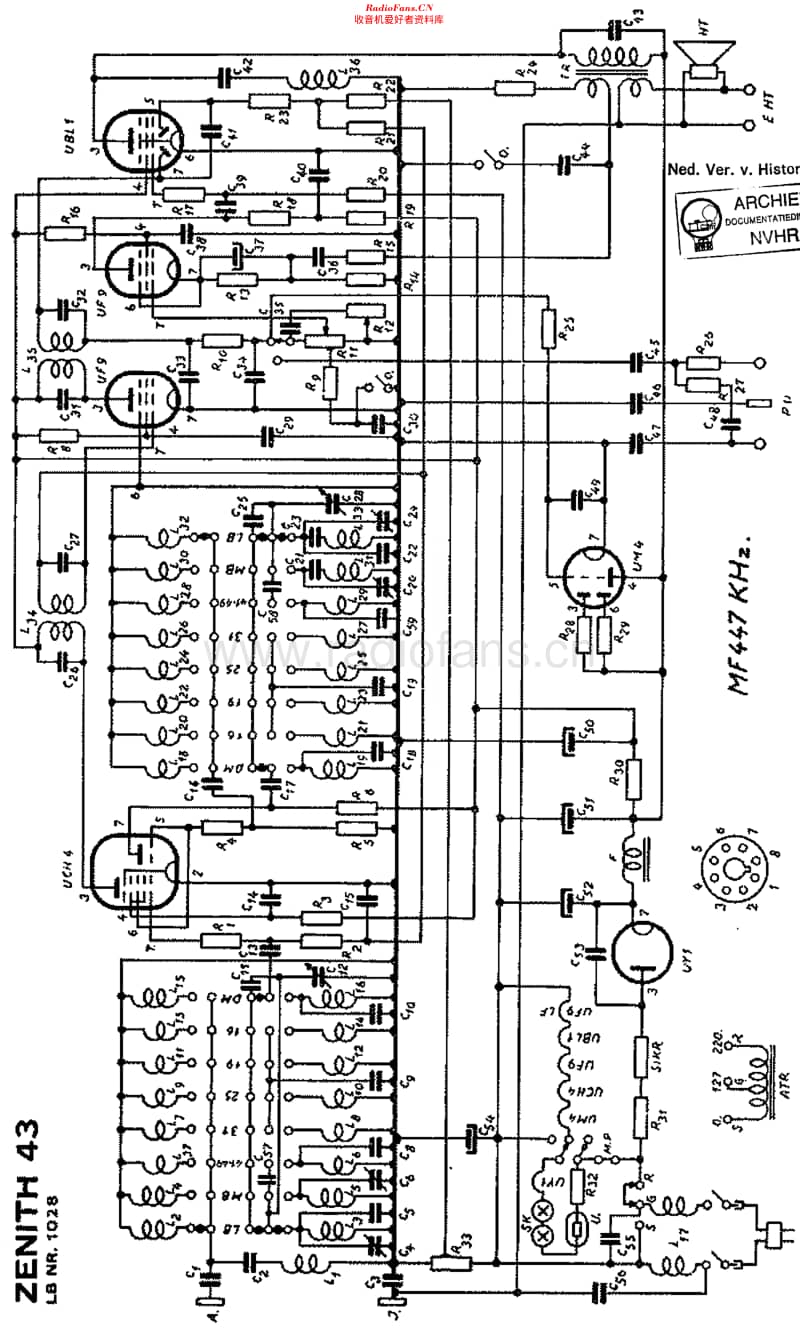 Unica_Zenith维修电路原理图.pdf_第1页