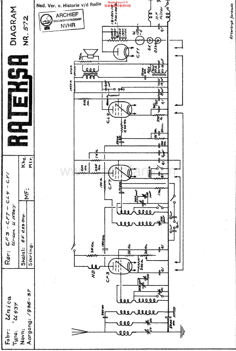 Unica_U437维修电路原理图.pdf_第1页