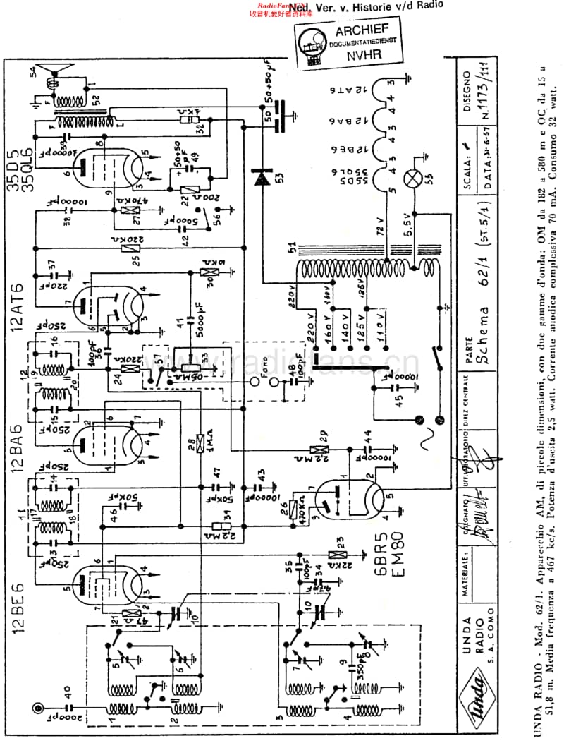 Unda_62-1维修电路原理图.pdf_第1页