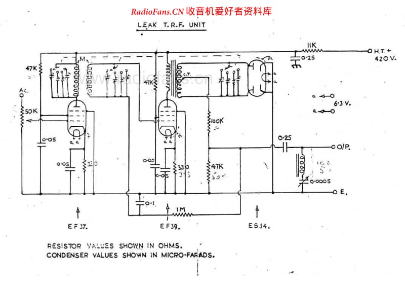 Leak TRF AM Tuner维修电路原理图.pdf_第1页