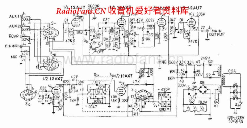 Fisher50CM维修电路原理图.pdf_第1页