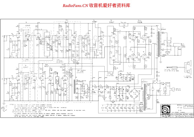 Ampeg VT-22_V-4维修电路原理图.pdf_第1页