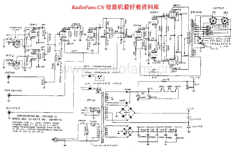 McGohan M1003维修电路原理图.pdf_第1页