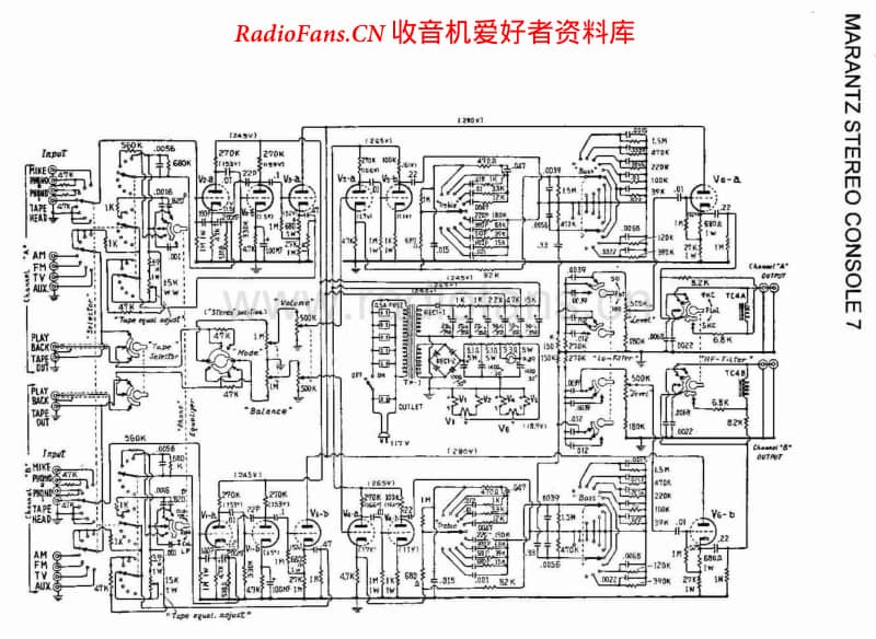 Marantz StereoConsole7维修电路原理图.pdf_第1页