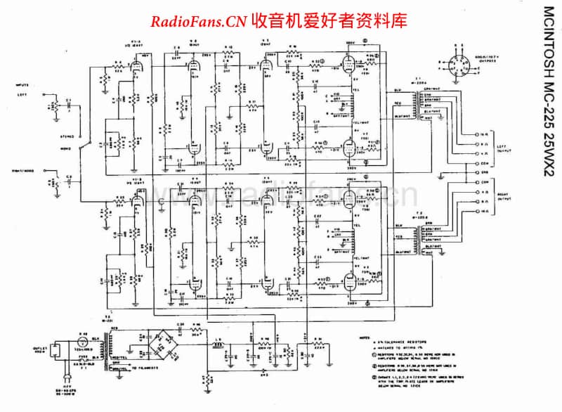 McIntosh MC225维修电路原理图.pdf_第1页