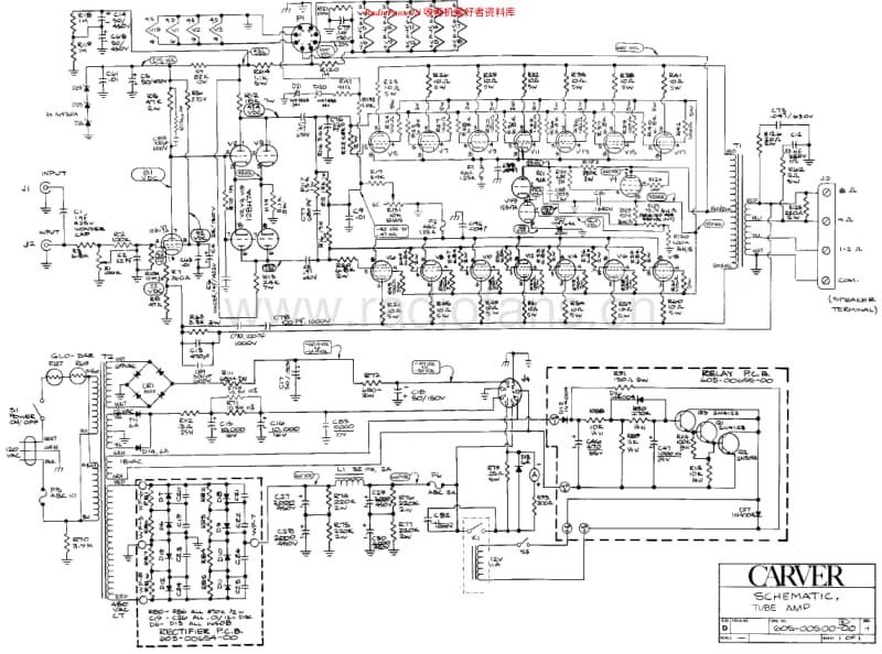 CarverSilver7A维修电路原理图.pdf_第1页