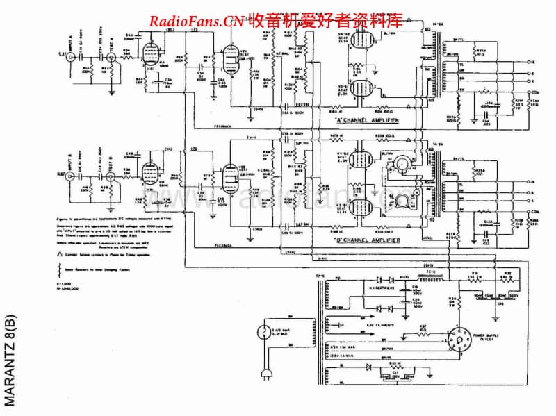 Marantz 8B维修电路原理图.pdf_第1页