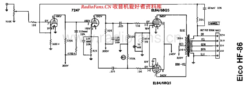 EicoHF86维修电路原理图.pdf_第1页