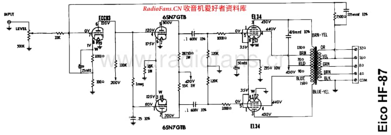 EicoHF87维修电路原理图.pdf_第1页