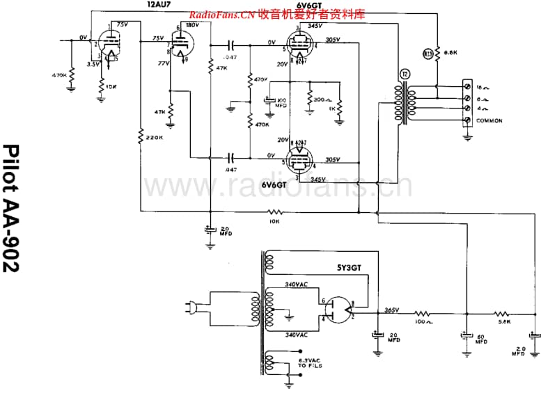 Pilot AA902维修电路原理图.pdf_第1页