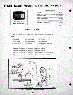 Philco Radio Model 49-601维修电路原理图.pdf