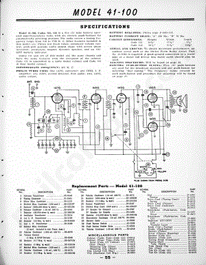 philco Model 41-231, Code 121维修电路原理图.pdf