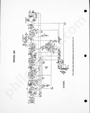 philco Model 200 电路原理图.pdf