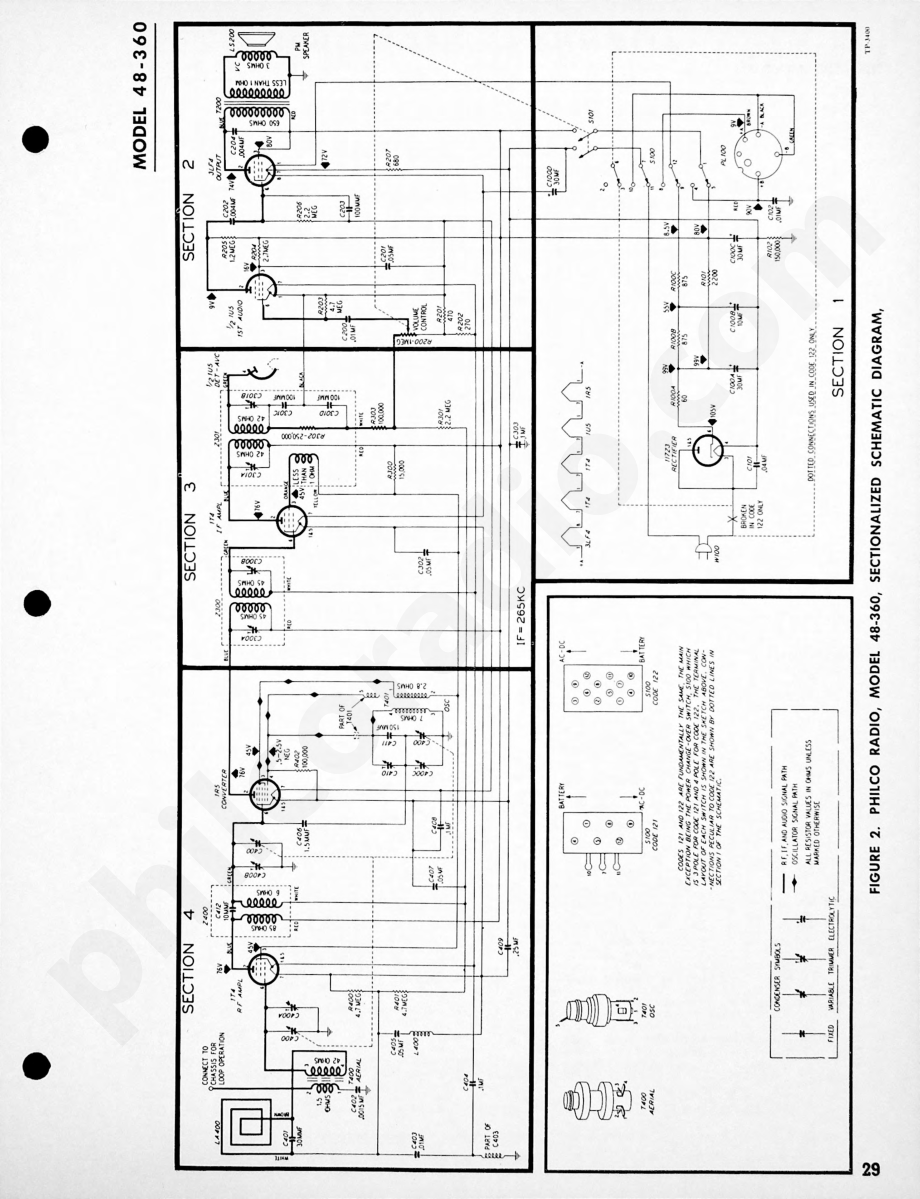 Philco Radio Model 48-475维修电路原理图.pdf_第3页