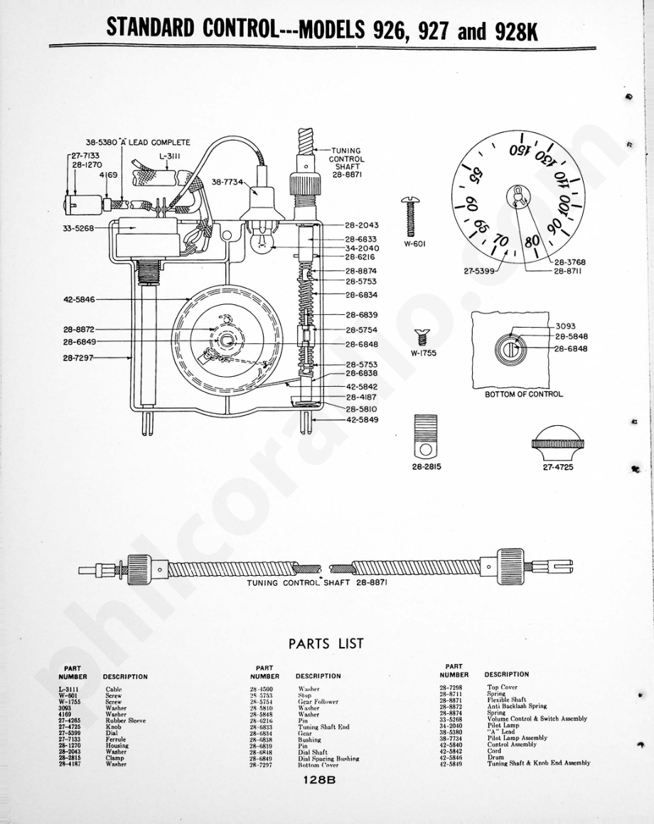 philco Setting Up Automatic Tuning Model F-1640 维修电路原理图.pdf_第1页