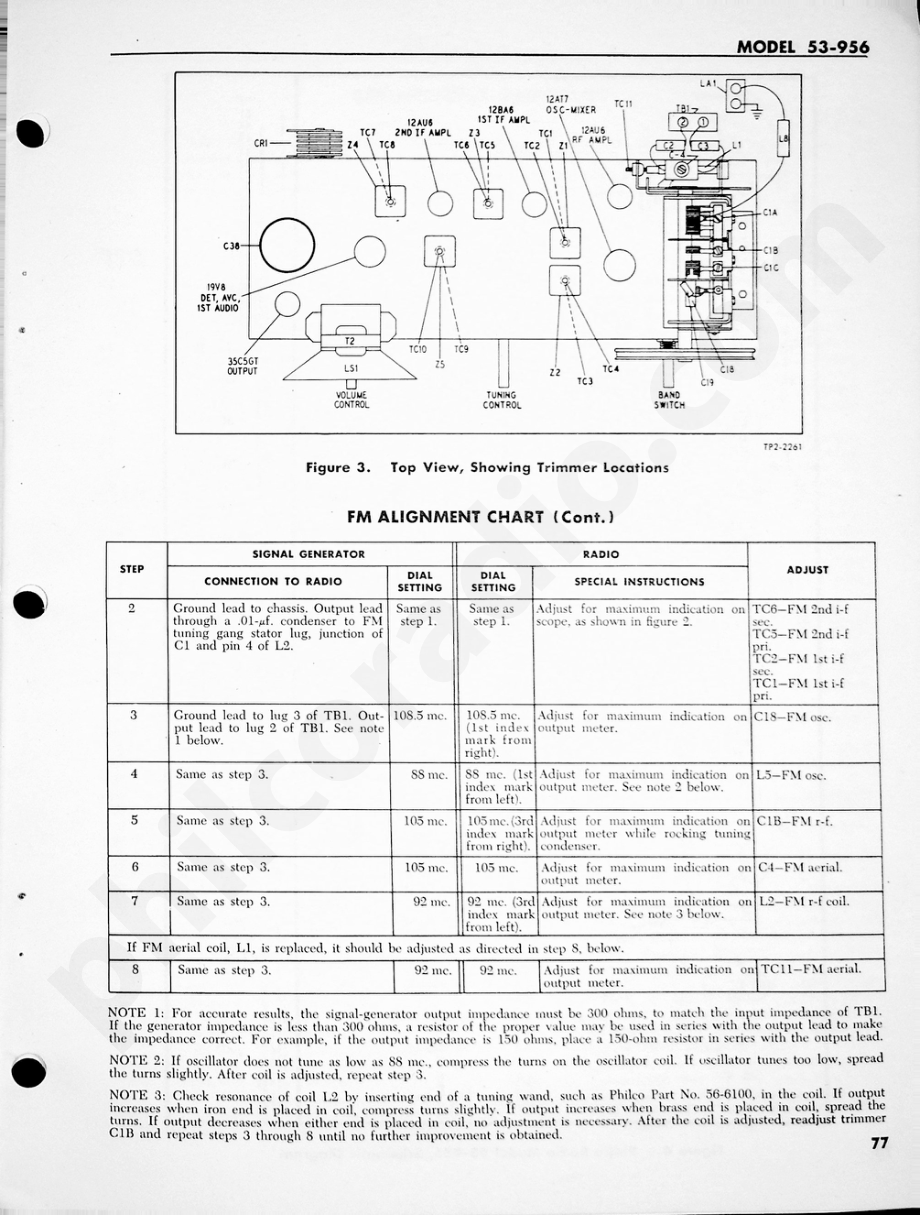 Philco Radio Model 53-956维修电路原理图.pdf_第3页