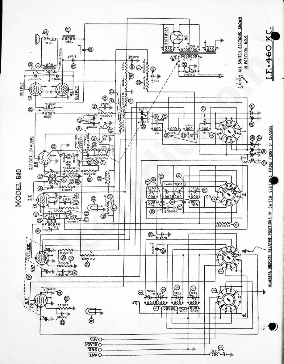 philco Model 640 电路原理图.pdf_第1页