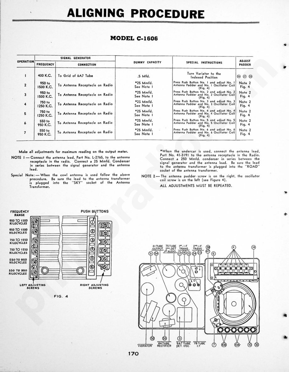 philco Model 40-165 维修电路原理图.pdf_第1页