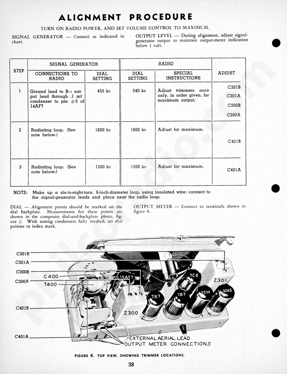 Philco Radio Model 48-485维修电路原理图.pdf_第2页