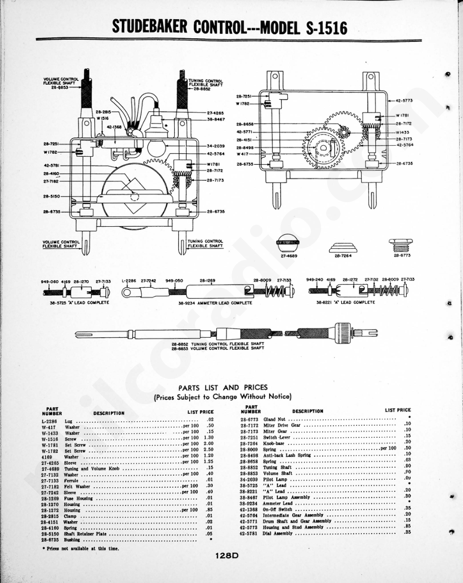 philco Setting Up Automatic Tuning Model L-1660 维修电路原理图.pdf_第1页