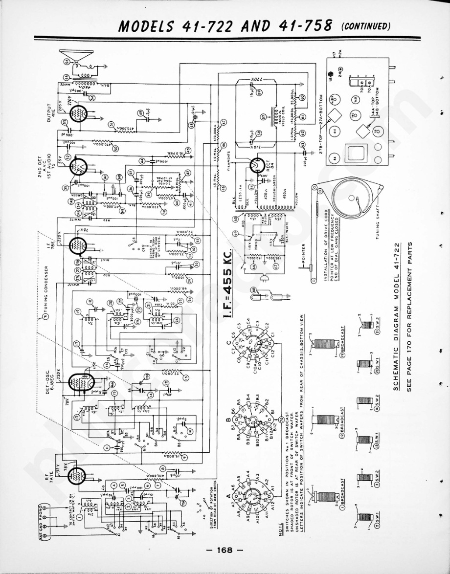 philco Philcophone Model 910维修电路原理图.pdf_第2页