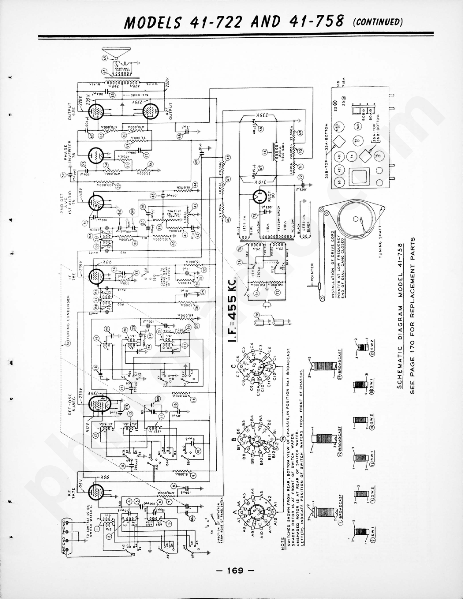 philco Philcophone Model 910维修电路原理图.pdf_第3页