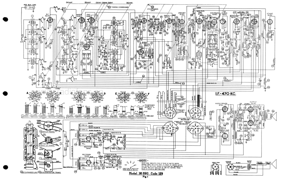 philco Model 38-690 (125) 维修电路原理图.pdf_第3页