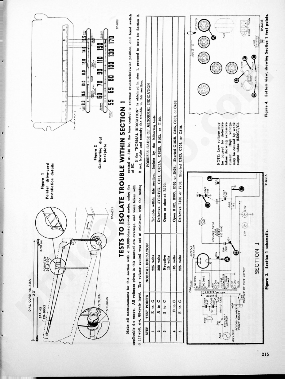 philco Model 46-1226维修电路原理图.pdf_第2页