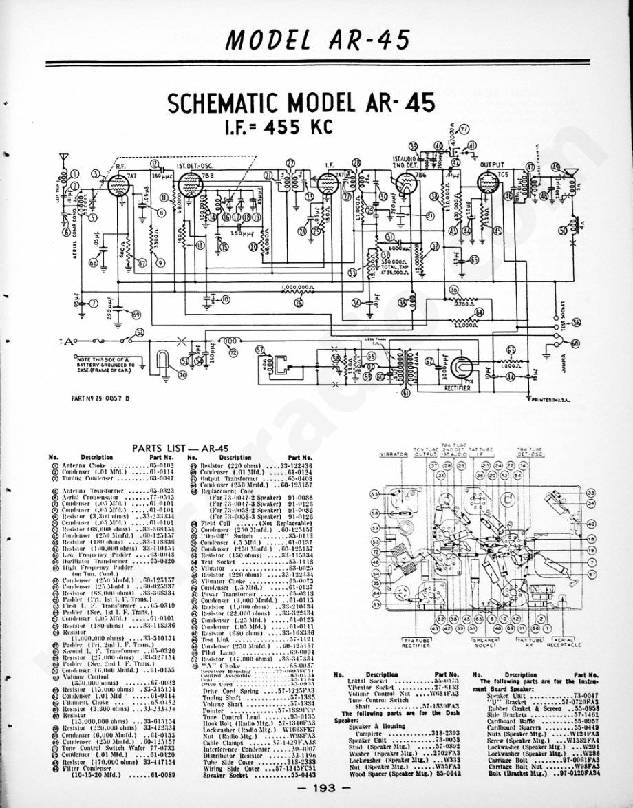 philco Installing the Dial Cord on the 1941 Philco Distributor Auto Radio Control Unit维修电路原理图.pdf_第1页